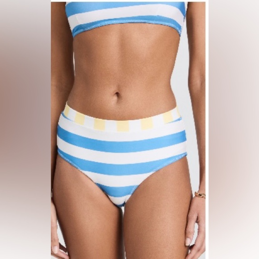 NWT Staud Devon High-rise Bikini Bottom